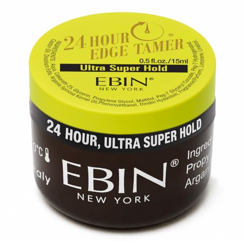 EBIN NEW YORK 24 Hour Edge Tamer Ultra Super Hold Gel, 0.5 Fl Oz