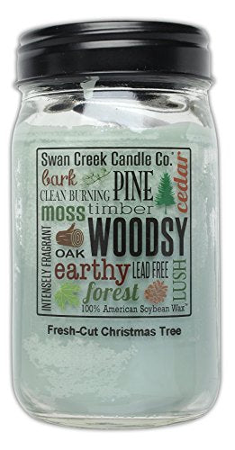 Fresh Cut Christmas Tree Candle - 24 oz Jar Holiday Scent