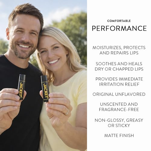 JACKET Lip Lock SPF 15 Moisturizing Lip Balm with Sunscreen