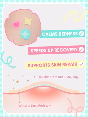 SHEGLAM Daydream Dots Salicylic Acid Blemish Patches, 24 Count