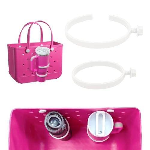 2 Pcs Cup Holder for Bogg Bag, 30oz and 40oz Water Bottle Accessories, Compatible with Bogg Bags and Simply Southern Totes