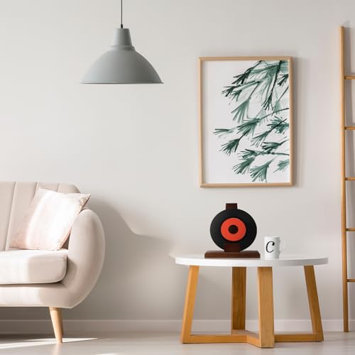 6 Inch Wooden Plate Stand for Display - Sturdy Easel with Square Base