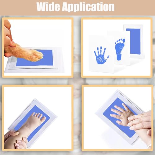 Inkless Handprint and Footprint Kit for Newborns - 4-Pack