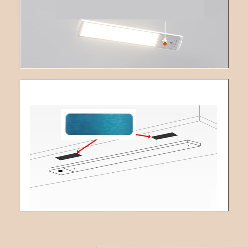 10 Pack Adhesive Metal Plates for Under Cabinet Lights