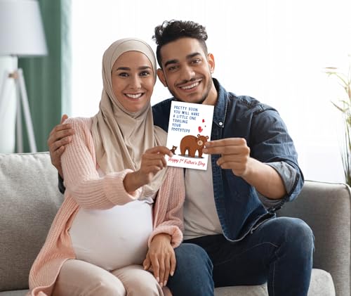 Funny 1st Father's Day Card for New Dad - Happy Father's Day Gift