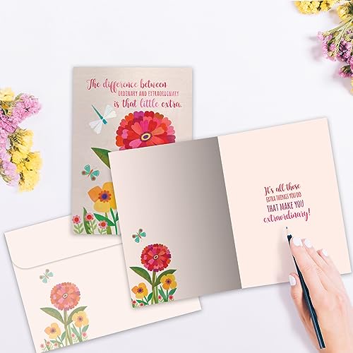 Tree-Free Greetings Just Because Cards - 12 Premium 5x7 Cards