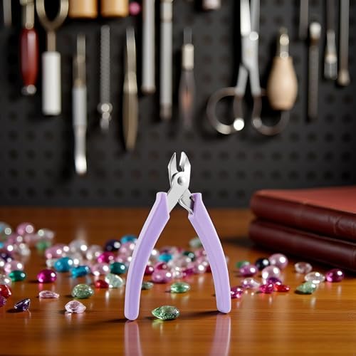 YLiiii Manicure Nail Pliers & Rhinestone Gem Clipper for Nail Art