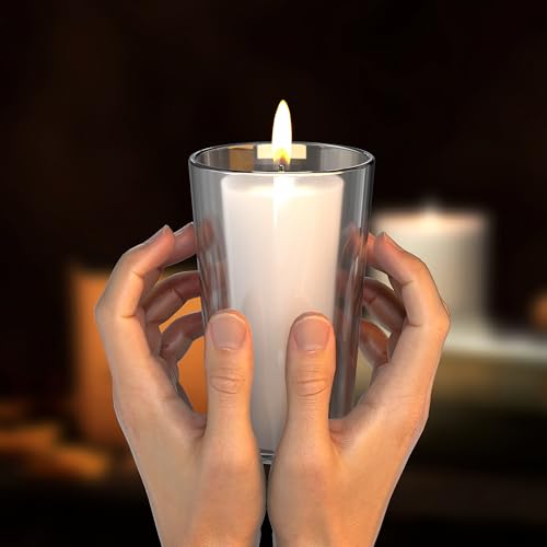 Silicone Cylinder Candle Mold Set - 3" x 6" - 2 Pieces for Resin and Soap Making