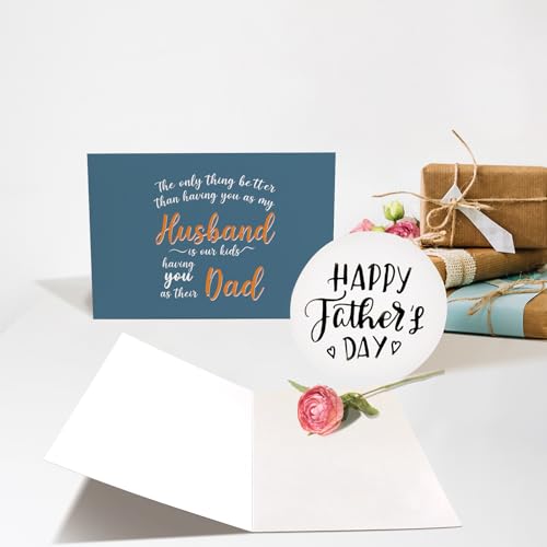 Father's Day Card from Wife - Romantic & Funny Husband Greeting Card