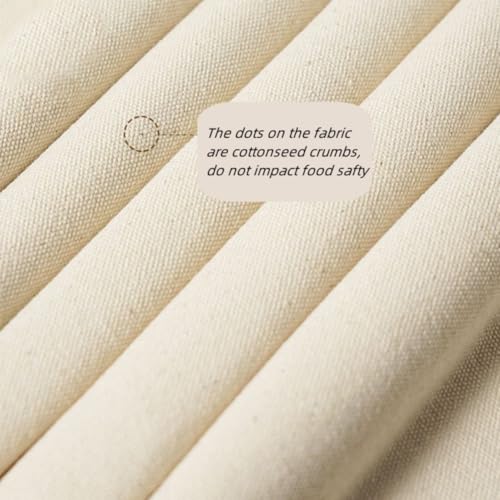 Cotton Bread Towels for Sourdough Baking - 14.1 x 17.7 Inch