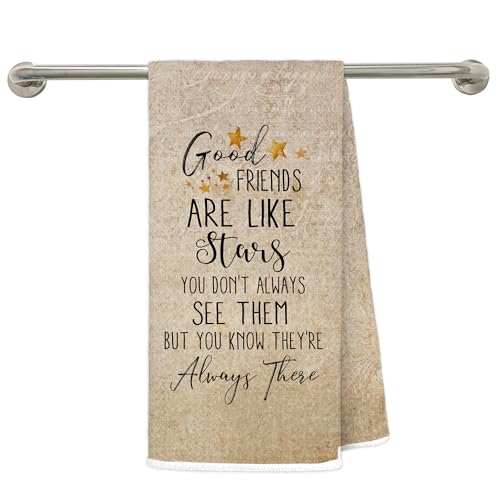 Good Friends Are Like Stars Decorative Kitchen Towel - Gifts Towels-f