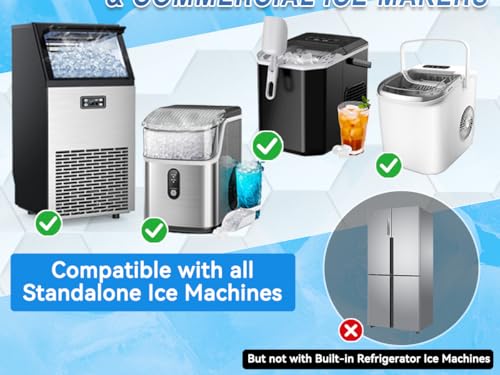 Wonshine 36 Pack Ice Machine Cleaner Tablets Descaler for Countertop & Nugget Ice Makers