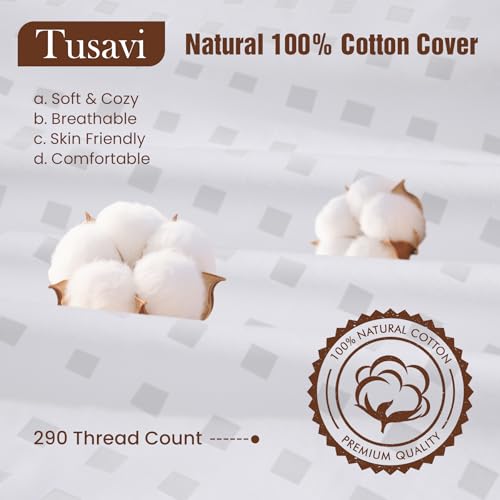 12x20 Decorative Pillow Inserts - 100% Cotton, Set of 1