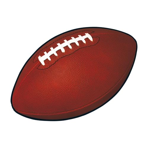 Beistle 24 Football Cutouts for Game Day Party Decorations - 11" x 18"
