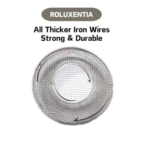 ROLUXENTIA Collapsible Metal Egg Basket - 20-25 Egg Capacity, Hanging & Portable Storage