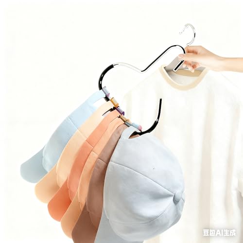 Stainless Steel Hat Organizer - 4 Pack Baseball Cap Hangers