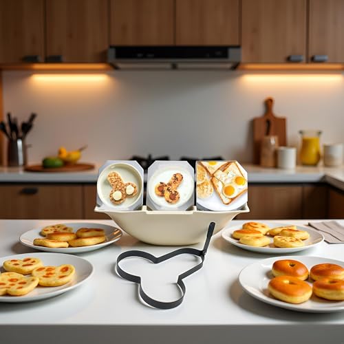 Heart-Shaped Egg Fryer - Non-Stick Stainless Steel Cooking Tool
