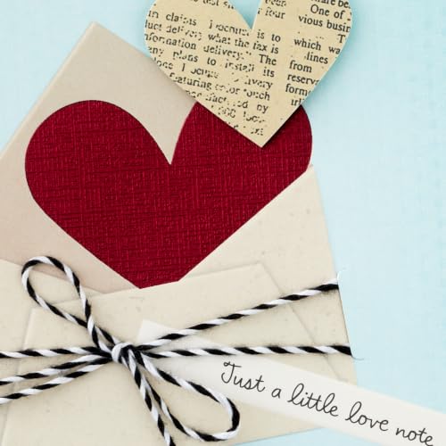 Hallmark Anniversary Card - Just A Little Love Note with Heart in Envelope