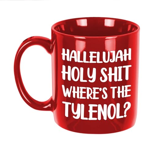 Holy Christmas Vacation Mug - Funny Holiday Coffee Cup - 11oz Novelty White Elephant Gift