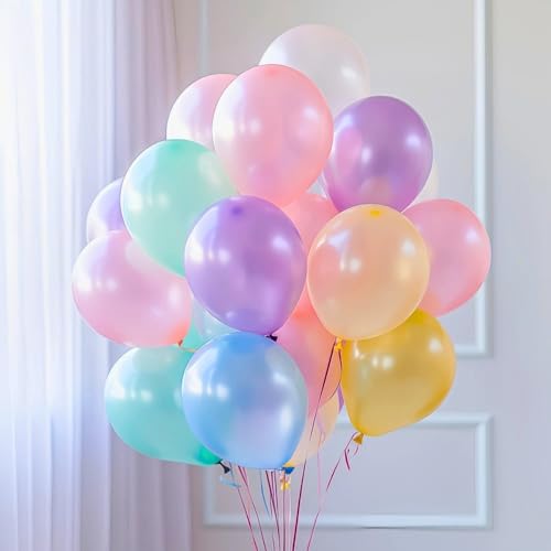 Lavender Pearl Latex Balloons - 12" (Pack of 15) | Party Decor
