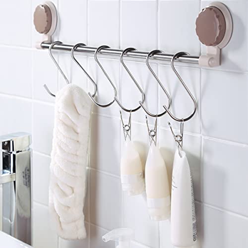 40-Pack Heavy Duty S Hooks - Stainless Steel for Kitchen & Home