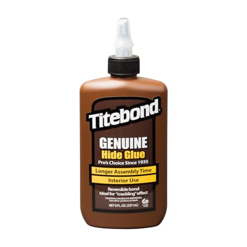Titebond Liquid Hide Glue, 8-Ounce #5013 for Woodworking & Restoration