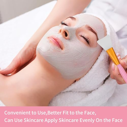 Volisau 4Pcs Silicone Face Mask Applicator Brushes & Spatulas