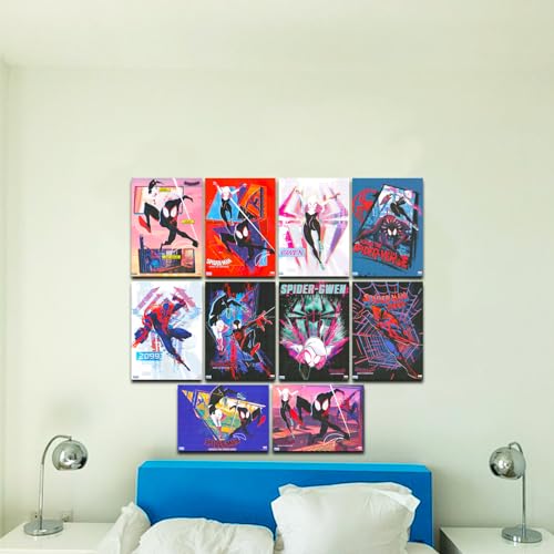 Marvel Spider-Man Across the Spider-Verse Poster Bundle - 12 Pack