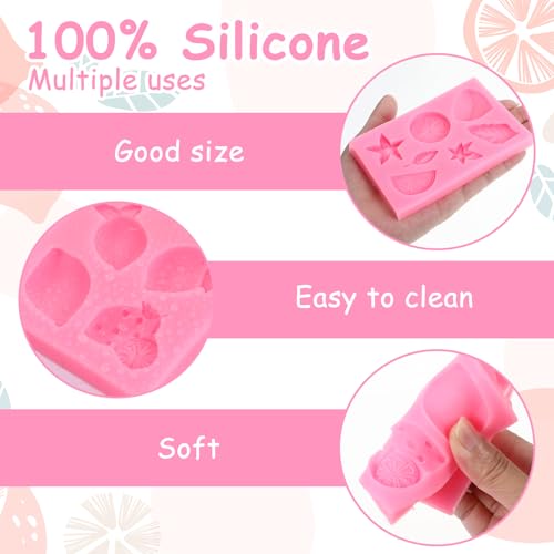 Lemon Fondant Molds - 4Pcs Silicone Cake Decoration Set