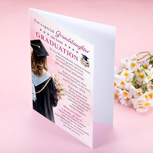 Graduation Card for Granddaughter - Class of 2027 Gift
