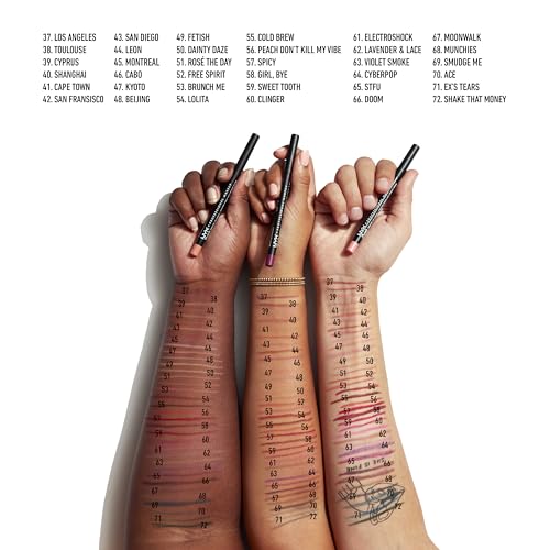 NYX Professional Makeup Suede Matte Lip Liner - Brunch Me Pink