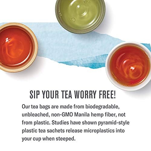 Numi Organic Honeybush Tea, 54 Herbal Tea Bags, Caffeine Free (Pack of 3)