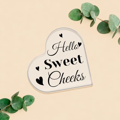 Inspirational Funny Acrylic Desk Sign for Home & Office Decor