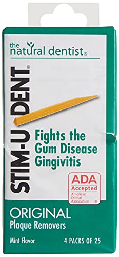 Stim-U-Dent Mint Plaque Removers 100 Count Value Pack