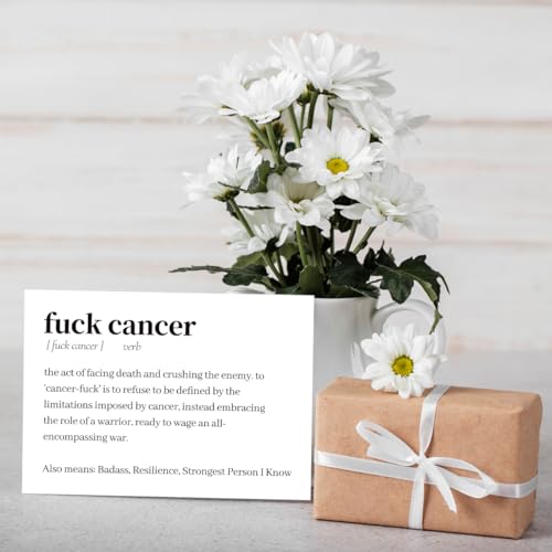 Funny Cancer Support Card - Encouragement Card for Patients