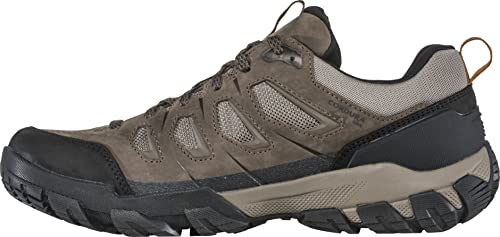 Oboz Men's Sawtooth X Low B-Dry Hiking Shoes, Canteen, 7