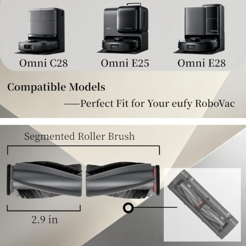 Precision Roller Brush for Eufy E25 E28 C28 S2 Vacuum Cleaner