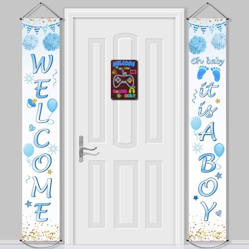 12" x 8" Gaming Metal Wall Art Sign for Boys Room Decor