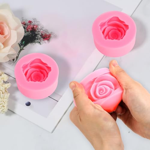 Rose Silicone Molds - 2PCS Cake Decorating & Baking Tools