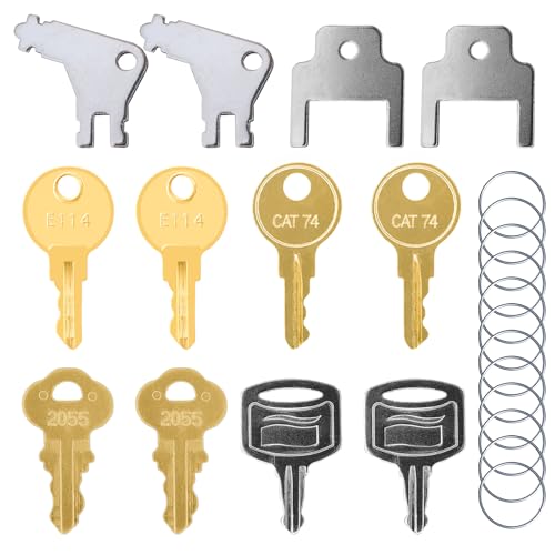 12-Pack Universal Paper Towel & Toilet Paper Dispenser Replacement Keys
