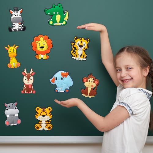 DMIGHT Animal Refrigerator Magnets for Toddlers Ages 1-3 - Educational Baby Toy Set