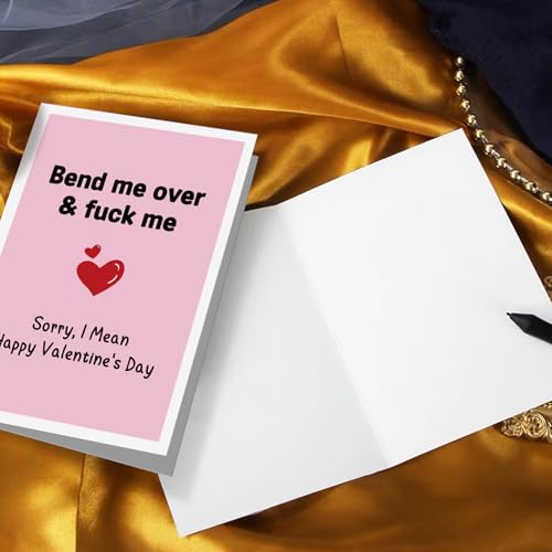 Funny Valentine's Day Card for Him – Raunchy Love Note
