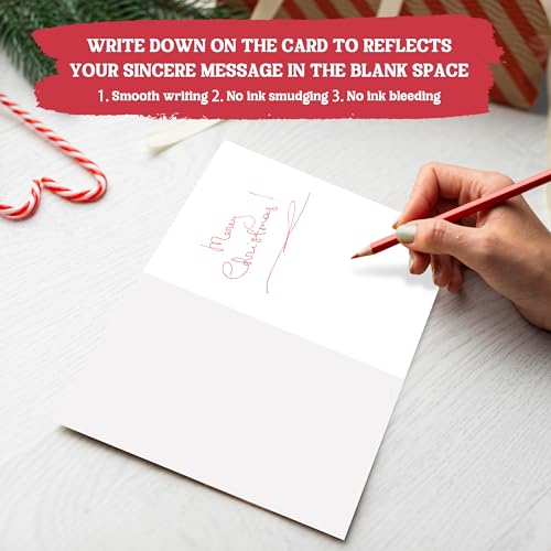 Cute Kawaii Christmas Pudding Card for Grandparents - Funny Holiday Greeting