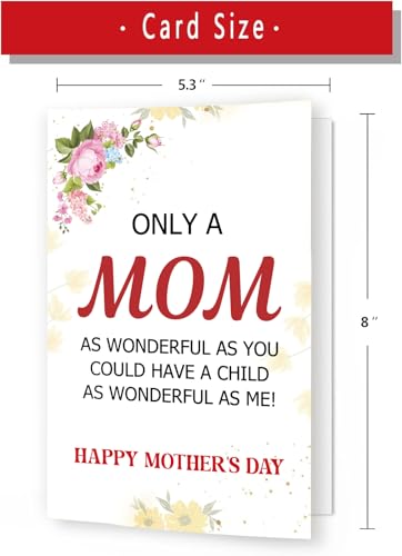 Funny Mother's Day Card - Humorous Greeting for Mom