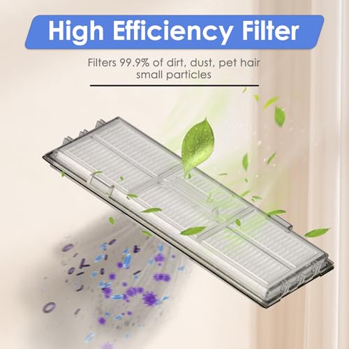 HEPA Filters for Roborock S7 S8 (4 Pieces) - Replacement Parts