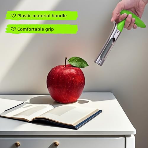 Premium Stainless Steel Apple Corer with Ergonomic Handle