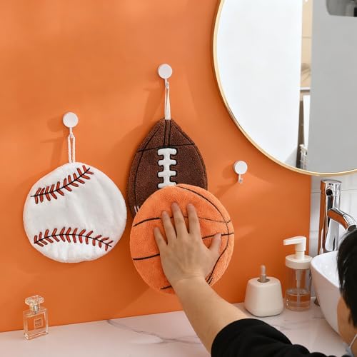 Microfiber Hand Towels Set - Quick-Dry Sports Designs | 16x16in