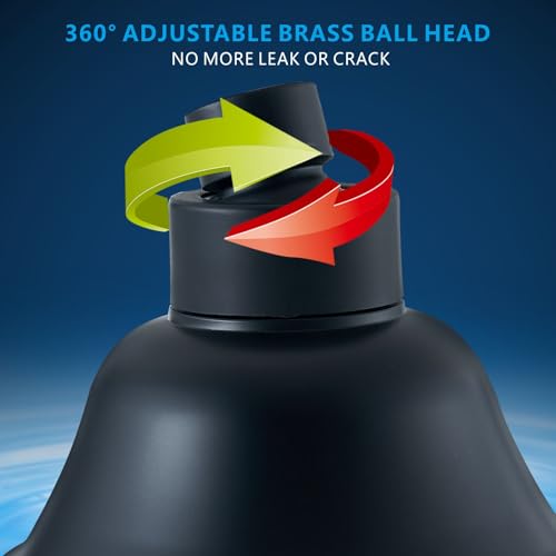 Nuodan 5-Mode High Pressure Shower Head - Midnight Matte Black