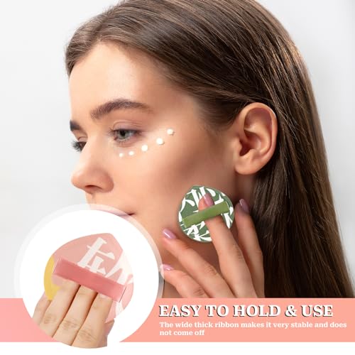 Mozeat Lens 4 PCS Soft Makeup Sponge Teardrop Cosmetic Puff for Foundation