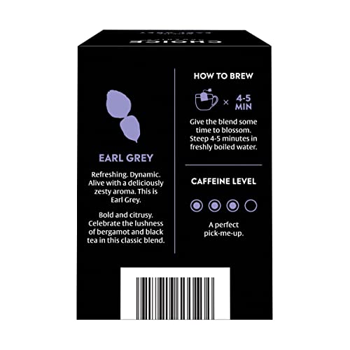 Organic Earl Grey Tea with Bergamot - Fair Trade - 16 Bags